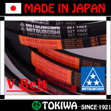 Alta calidad Mitsuboshi Cinturón de transmisión V-cinturones y cinturones de cuña para uso industrial y agrícola. Hecho en Japón